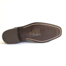 Cargar imagen en el visor de la galería, GALBAR Artesanal Zapato Oxford Bostoniano Moka  Hecho a mano Hecho en México   zapatos de vestir