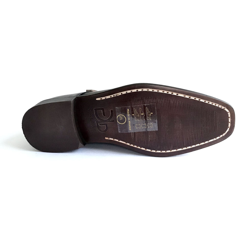 GALBAR Artesanal Monkstrap Antique   zapatos de vestir