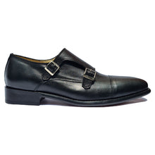 Cargar imagen en el visor de la galería, GALBAR MONK NEGRO  zapatos de vestir
