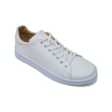Cargar imagen en el visor de la galería, Tenis de piel blancos GALBAR tenis blancos hombre de piel
